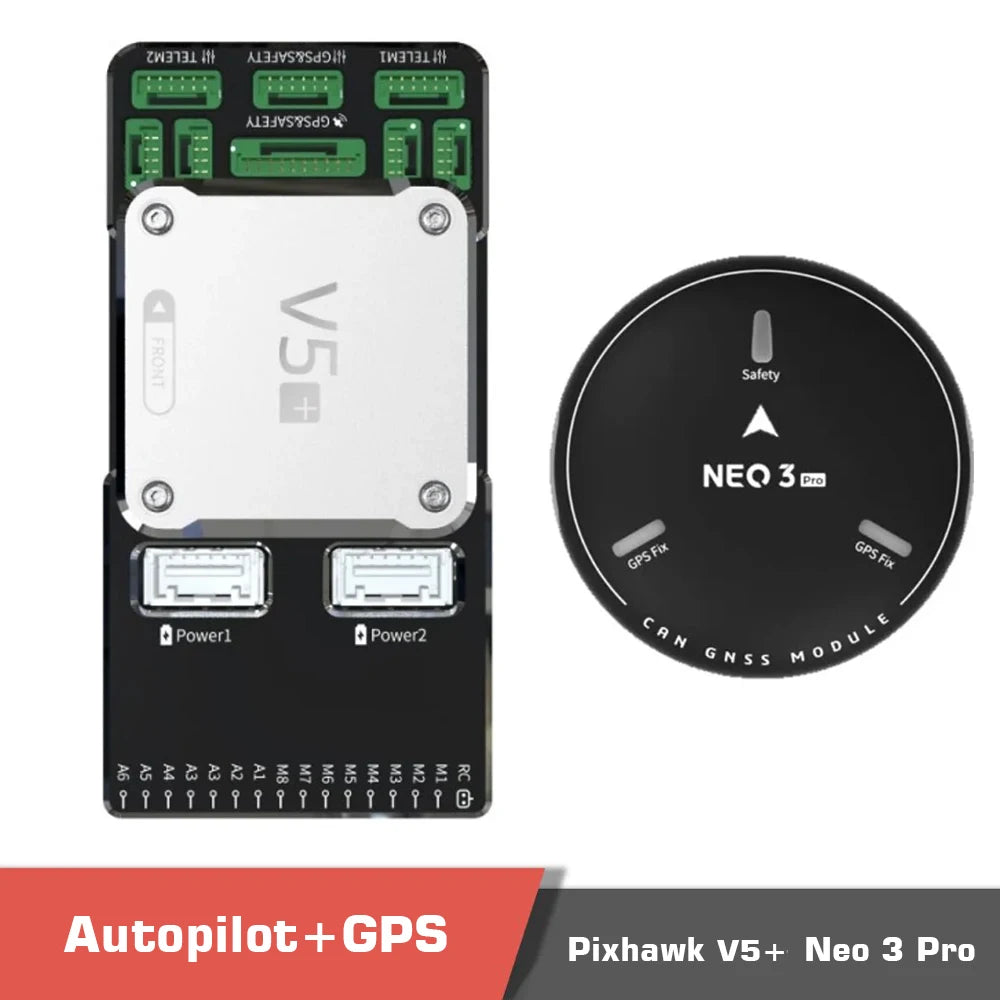 Flight Controller - CUAV V5 Plus - Pixhawk Autopilot - DIY Open Source Autopilot with Neo V3 GPS