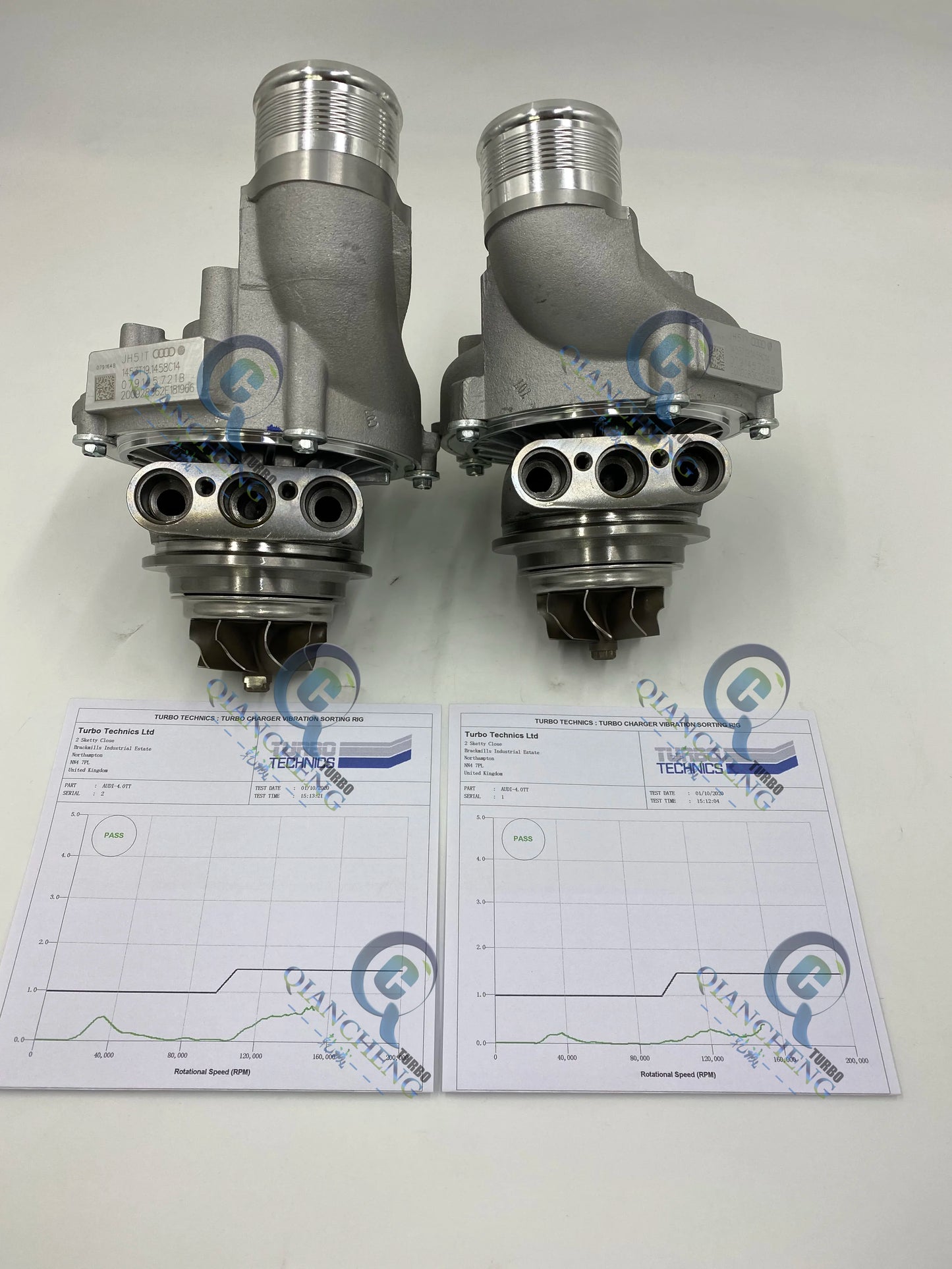 For 079145721A 079145722A 079145703Q 079145704Q 079145704F 079145703F for Continental Flying Spur 4.0T TURBO turbocharger