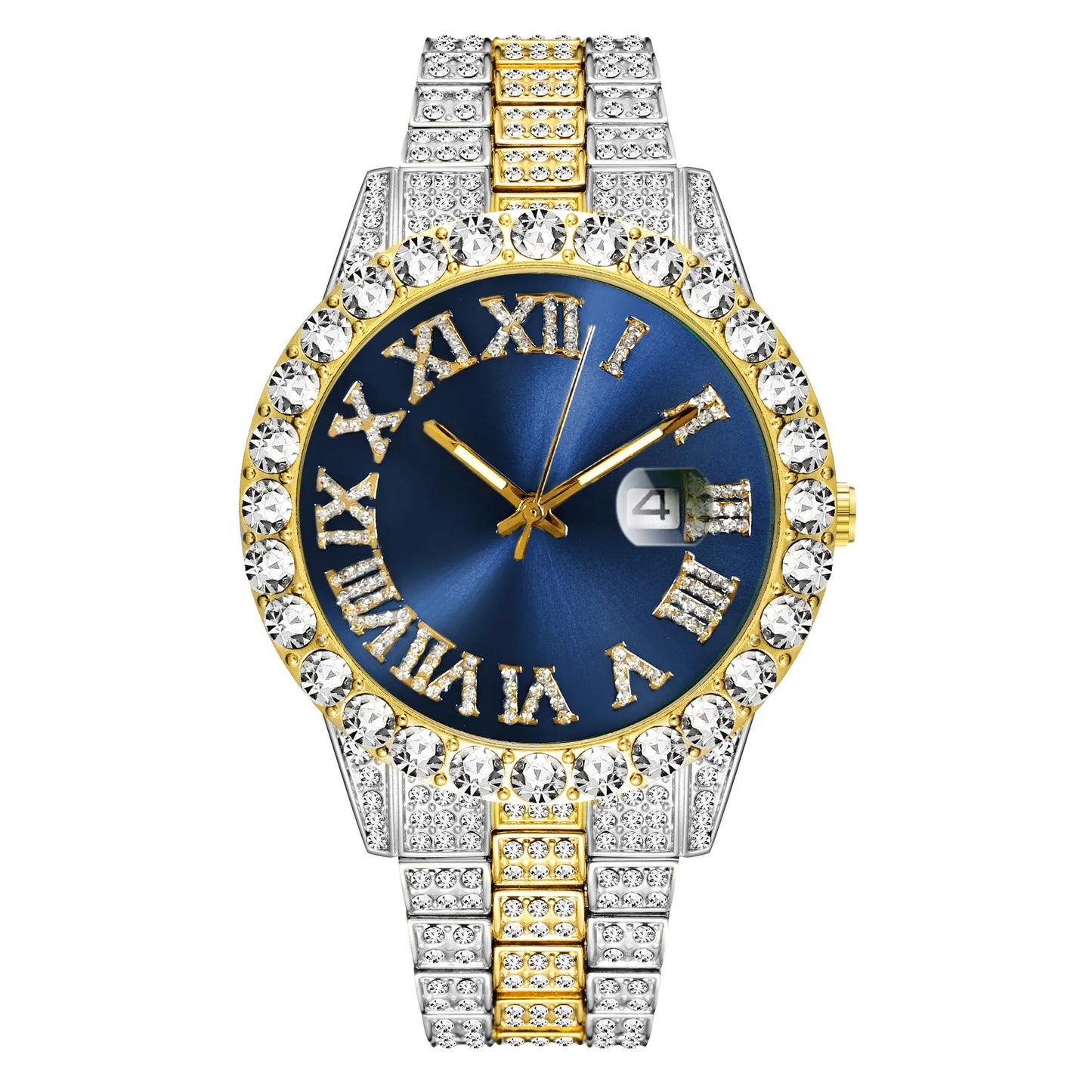 TOPGRILLZ 2020 New Watch High Quality Top Brand Luxury Bracelet Stainless Steel Quartz Wristwatch Business Clock
