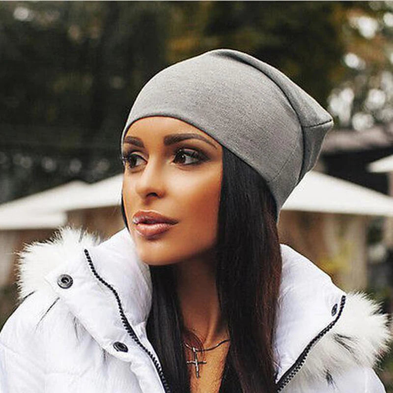 NEW Winter Hats Beanies Knitted Solid Cute Hat Girls Autumn Female Beanie Caps Warmer Bonnet Ladies Casual Cap