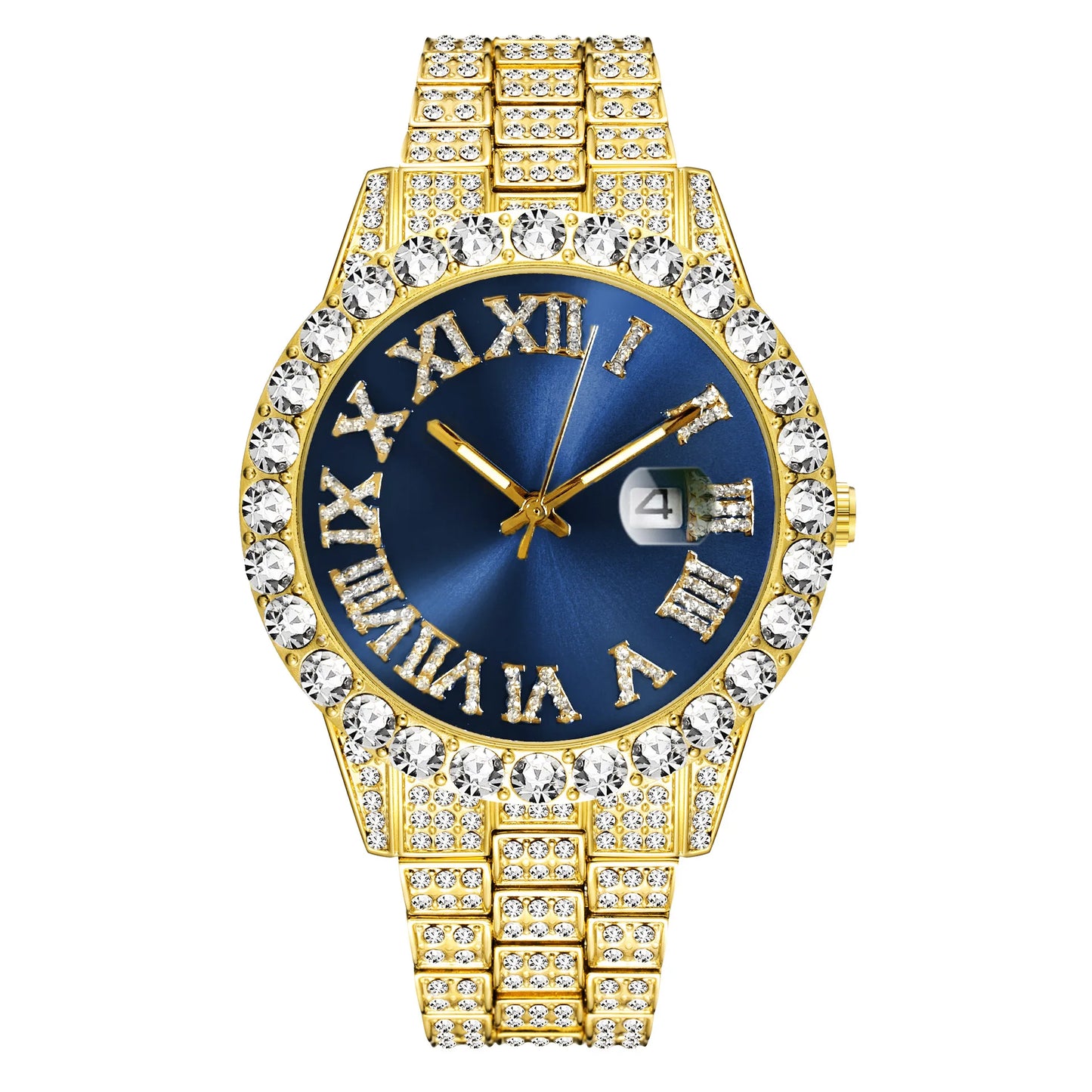 TOPGRILLZ 2020 New Watch High Quality Top Brand Luxury Bracelet Stainless Steel Quartz Wristwatch Business Clock