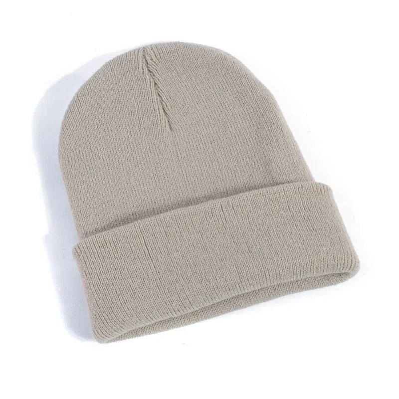NEW Winter Hats Beanies Knitted Solid Cute Hat Girls Autumn Female Beanie Caps Warmer Bonnet Ladies Casual Cap