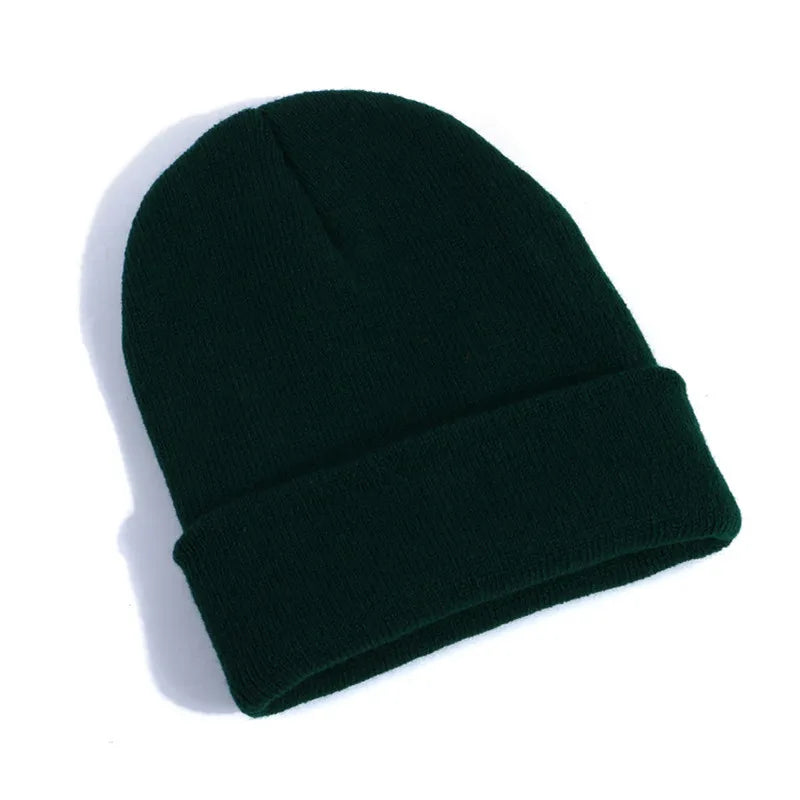 NEW Winter Hats Beanies Knitted Solid Cute Hat Girls Autumn Female Beanie Caps Warmer Bonnet Ladies Casual Cap