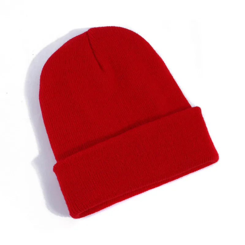 NEW Winter Hats Beanies Knitted Solid Cute Hat Girls Autumn Female Beanie Caps Warmer Bonnet Ladies Casual Cap