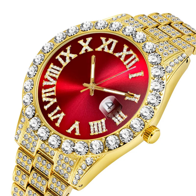 TOPGRILLZ 2020 New Watch High Quality Top Brand Luxury Bracelet Stainless Steel Quartz Wristwatch Business Clock