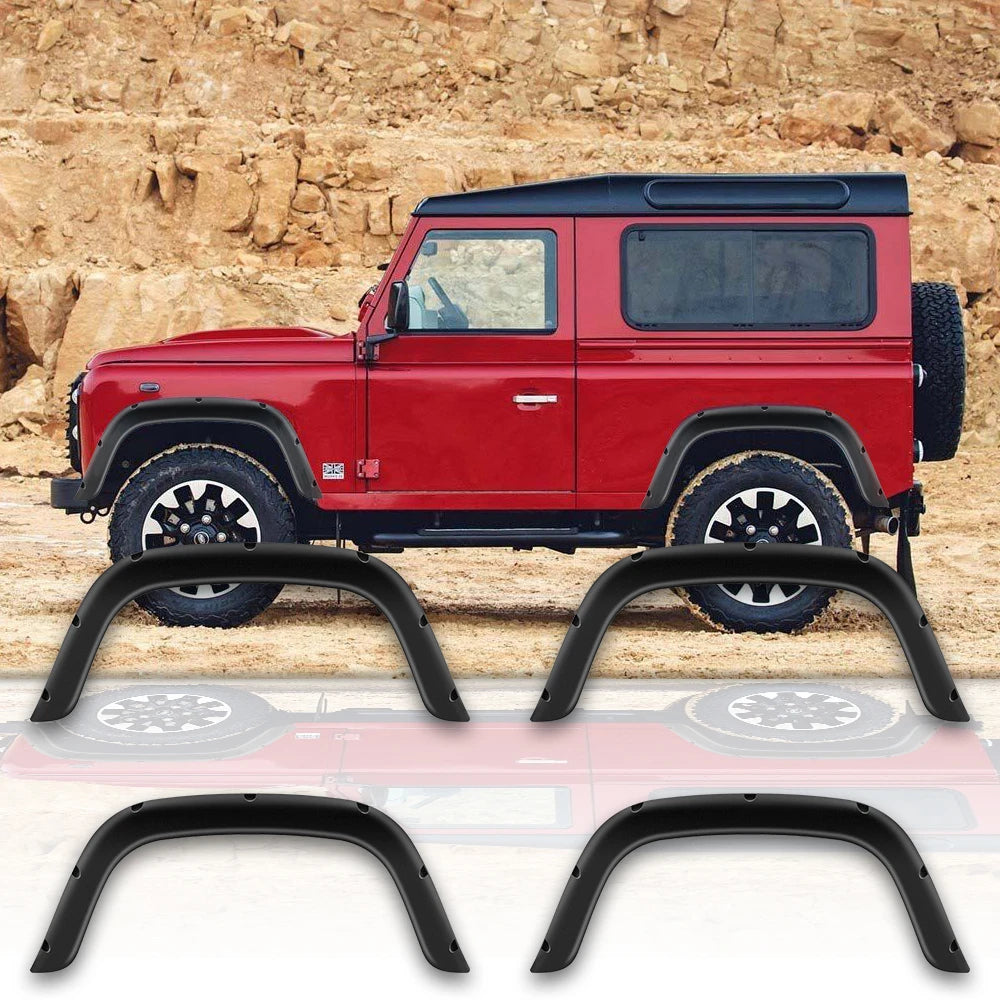 For land rover defend Fender Flares Wheel Arch For Cars Body Kits Mud Splash Guard Wheel Arches Extension