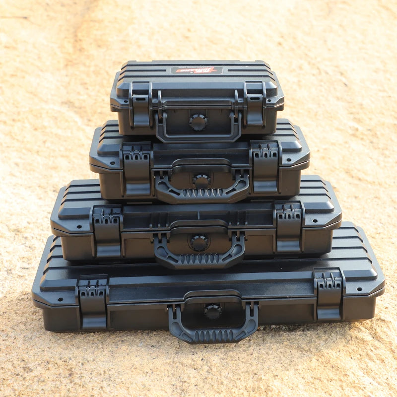 Safety Protection ToolBox Plastic Waterproof Tool case Equipment Instrumentation Box Sealed Moisture-proof Tool Box W/Sponge