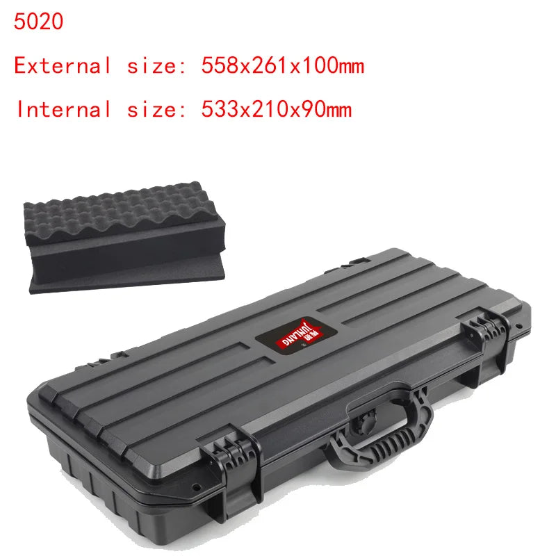 Safety Protection ToolBox Plastic Waterproof Tool case Equipment Instrumentation Box Sealed Moisture-proof Tool Box W/Sponge
