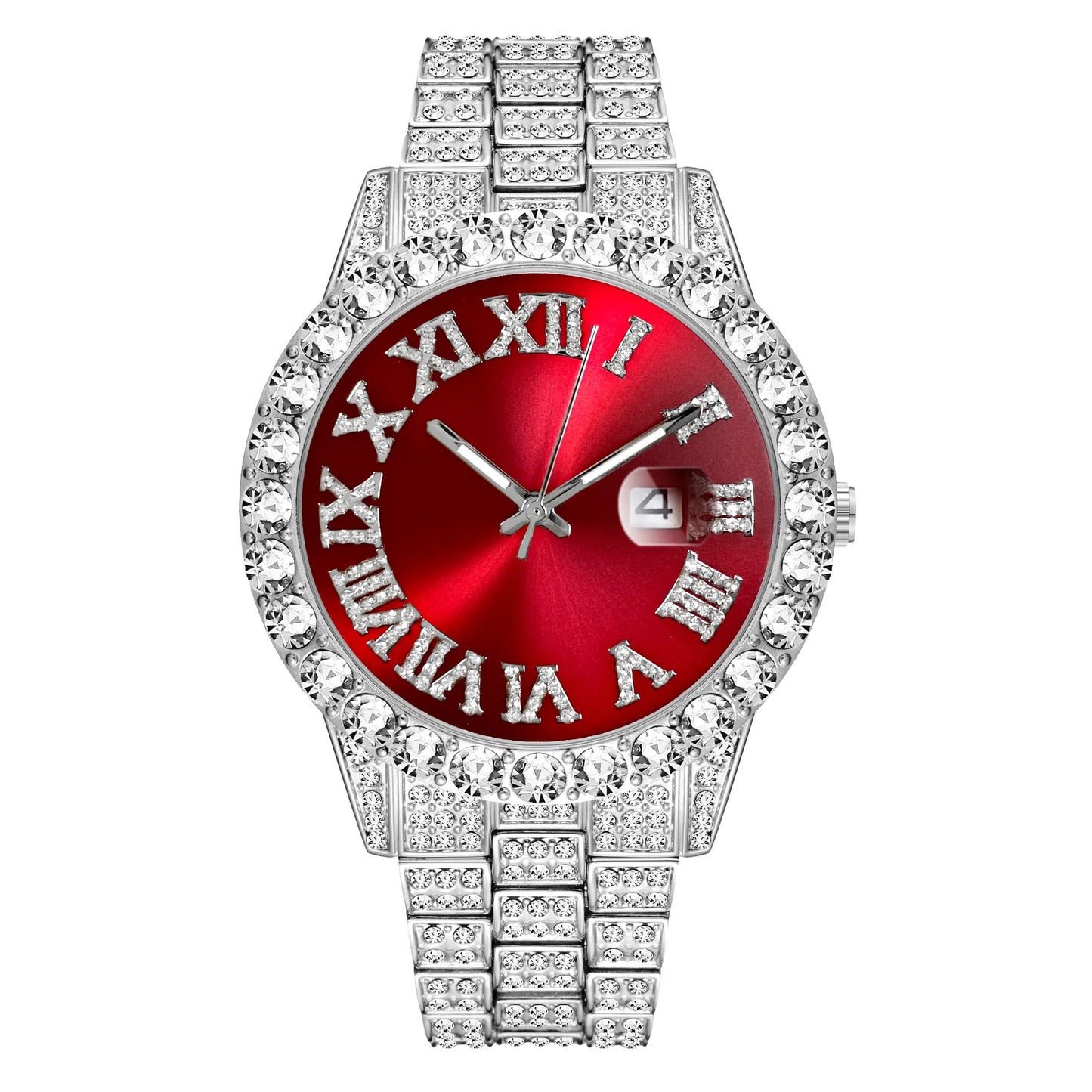 TOPGRILLZ 2020 New Watch High Quality Top Brand Luxury Bracelet Stainless Steel Quartz Wristwatch Business Clock