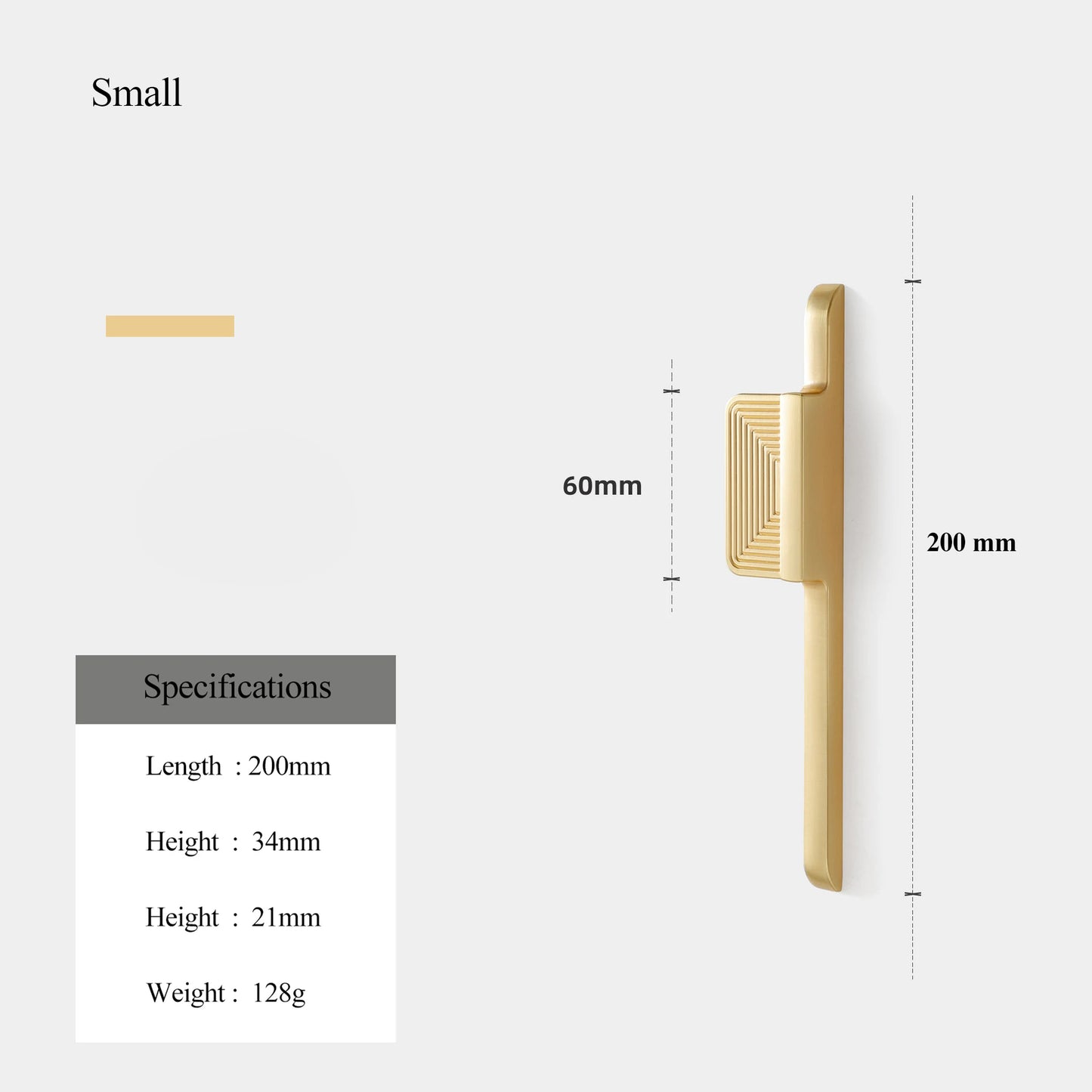 Copper Brushed Cabinet Pulls Zinc Alloy Cupboard Hhandle Furniture Wardrobe Knobs Kitchen Gold Cabinet Handles Hardware