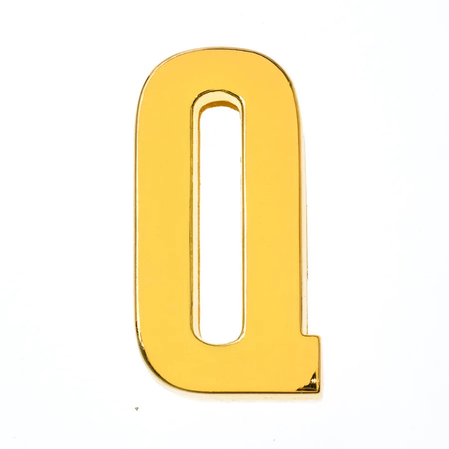 1pc Hole 30mm Slide Letter Plain Golden Color English Alphabet A-Z Fit DIY Wristband Bracelet Pet Collar Jewelry Making