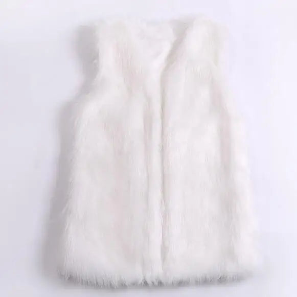 women's vest large size faux fur vest Women sleeveless jacket female fur rabbit new fox vest women's long vest