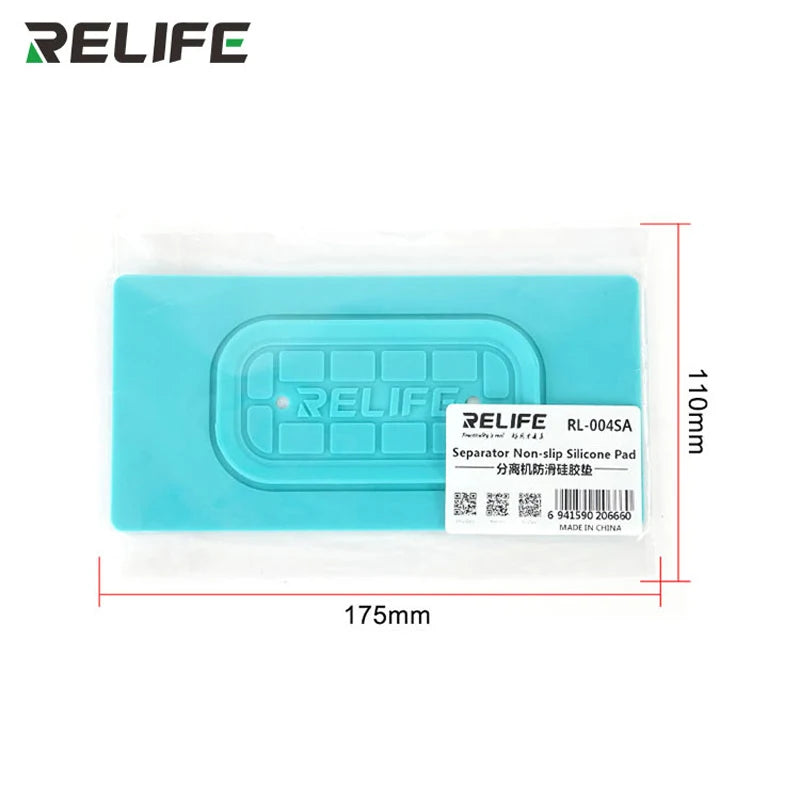 Relife RL-004SA Anti-Slip Silicone Pad For Screen Separator Heat-resistant Leak-proof Universal 7-inch Phone Repair Suction Mat