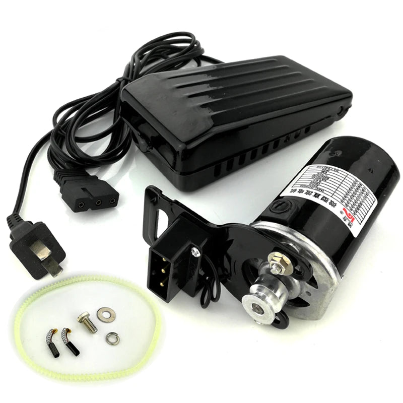 220V 250W High Power Home Sewing Machine Motor 12500rmp 1.0 Amps With Foot Pedal Controller Speed Pedal