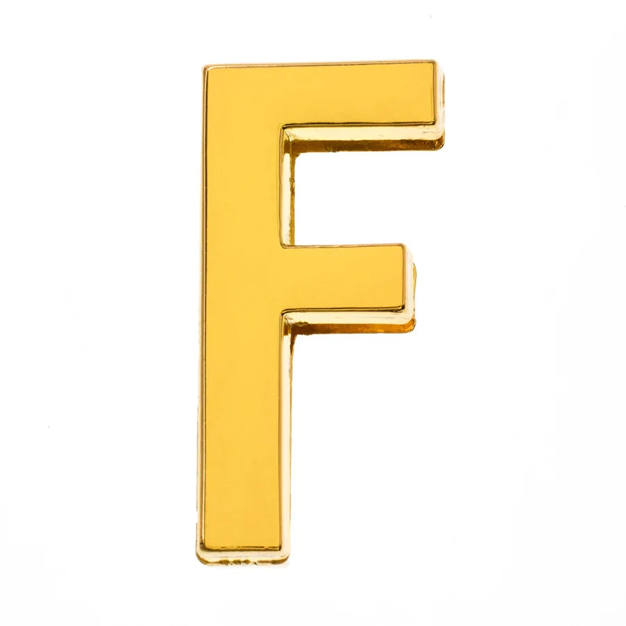 1pc Hole 30mm Slide Letter Plain Golden Color English Alphabet A-Z Fit DIY Wristband Bracelet Pet Collar Jewelry Making