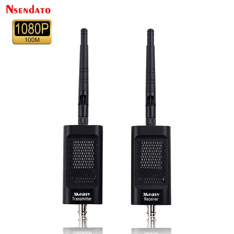 Measy Air SDI 2.4G/5.8G 1080P 3D 100M Wireless Audio Camera Live Transmitter Sender Receiver Extender Adapter For HDTV Monitor