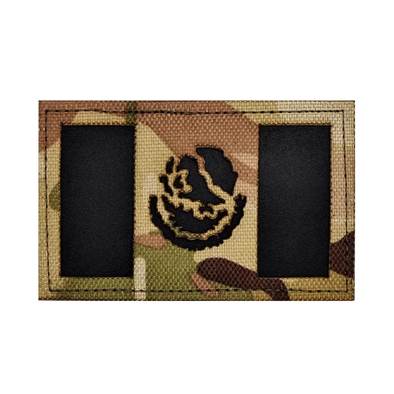 IR Reflective Flag Emblem Cloth Patch CP Camouflage Reflective Hat Sticker Personalized Decorative Backpack Badge Bag Applique