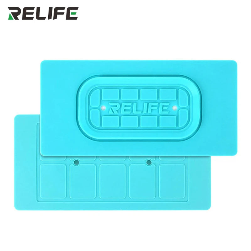Relife RL-004SA Anti-Slip Silicone Pad For Screen Separator Heat-resistant Leak-proof Universal 7-inch Phone Repair Suction Mat