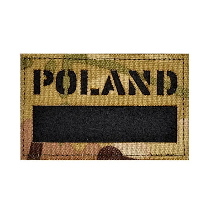 IR Reflective Flag Emblem Cloth Patch CP Camouflage Reflective Hat Sticker Personalized Decorative Backpack Badge Bag Applique