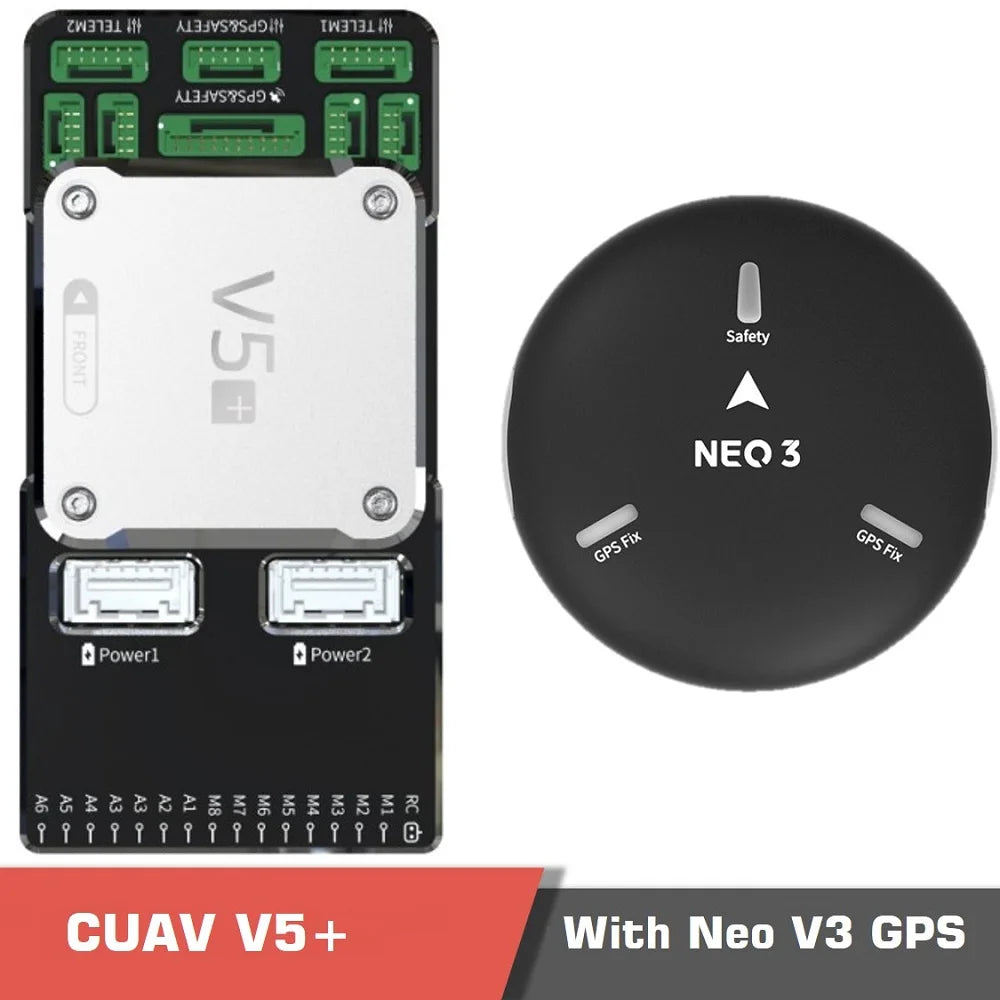 Flight Controller - CUAV V5 Plus - Pixhawk Autopilot - DIY Open Source Autopilot with Neo V3 GPS