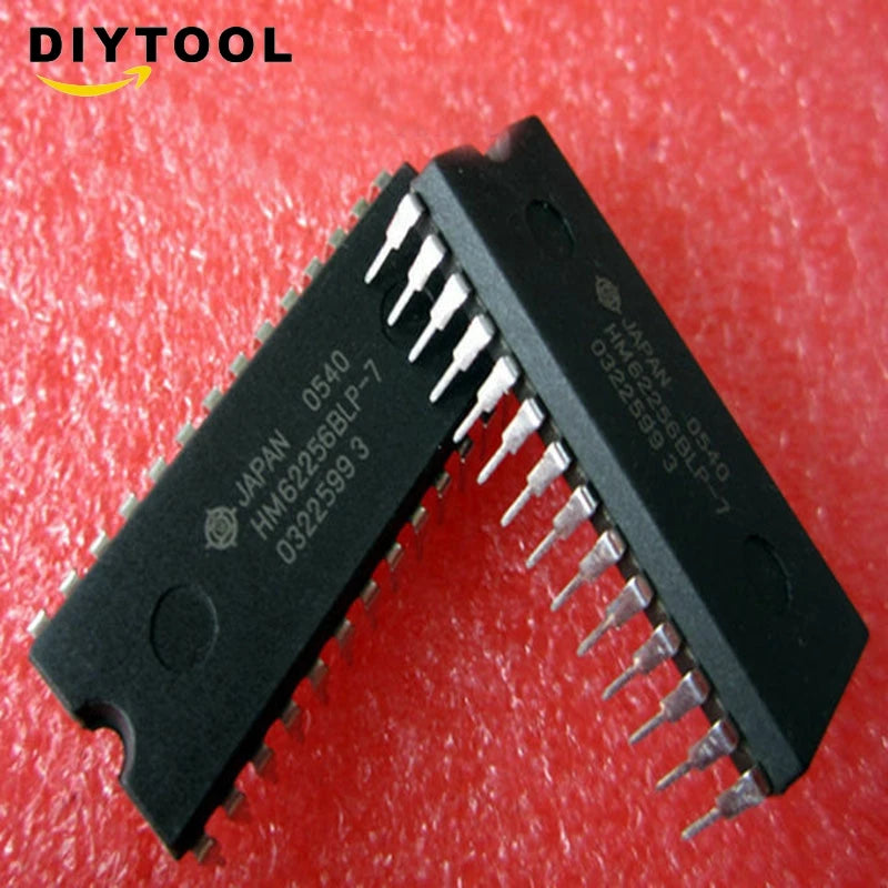 IC HM62256BLP-7 HM62256BLP DIP28 HITACHI 8-BIT 256K SRAM  NEW GOOD QUALITY