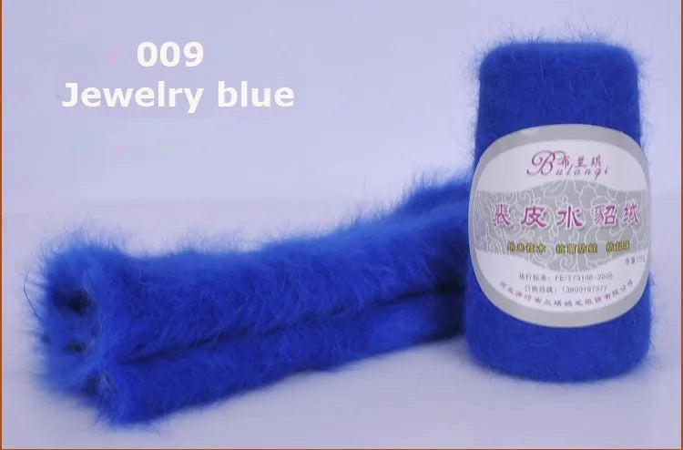 Customizable mink cashmere autumn and winter coat long knit loose coat with hat cardigan thickened sweater S23211