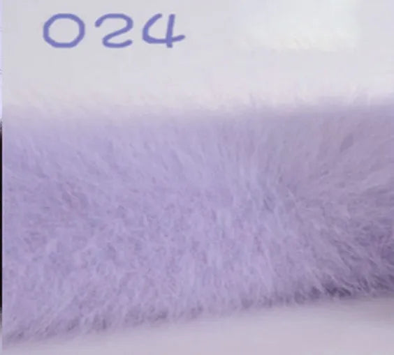 Customizable mink cashmere autumn and winter coat long knit loose coat with hat cardigan thickened sweater S23211