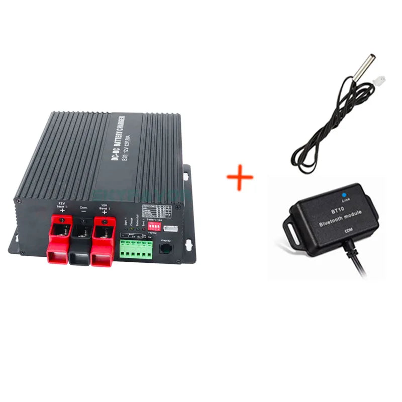 DC to DC Battery charger 12V TO 24V 25A fast RV 4WD Camper Trailer Yacht on board battery charger for lead acid lithium lifepo4