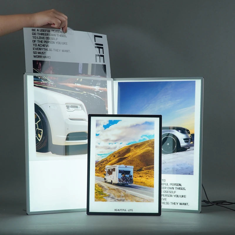 crystal lighting box crystal magnetic light box a2 tulundo