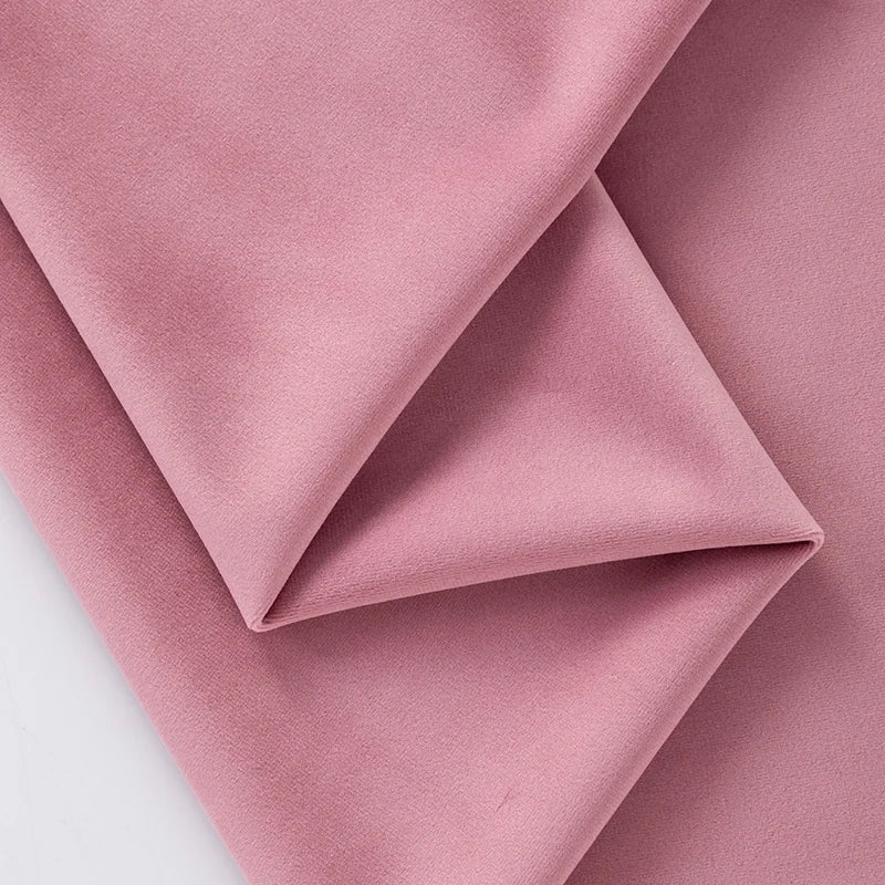 Thickened Velvet Fabric Solid Colors Dutch Velvet Used for Sofa Curtains Tablecloths Throw Pillow DIY Apparel Home Sewing Fabric