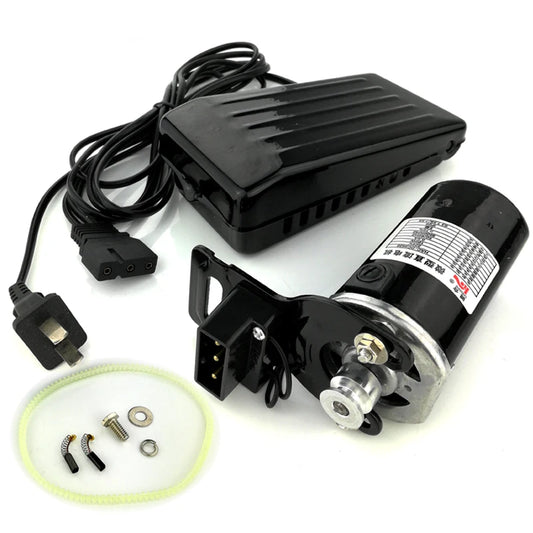 220V 250W High Power Home Sewing Machine Motor 12500rmp 1.0 Amps With Foot Pedal Controller Speed Pedal