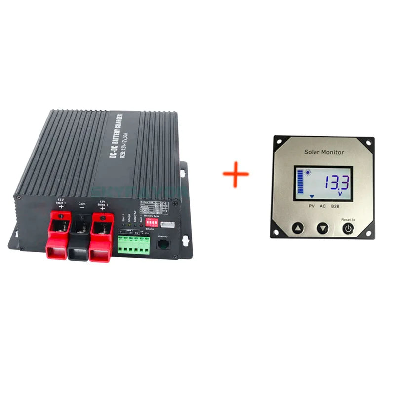 DC to DC Battery charger 12V TO 24V 25A fast RV 4WD Camper Trailer Yacht on board battery charger for lead acid lithium lifepo4