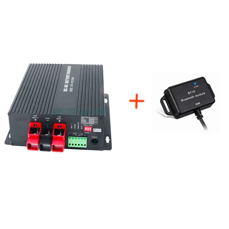 DC to DC Battery charger 12V TO 24V 25A fast RV 4WD Camper Trailer Yacht on board battery charger for lead acid lithium lifepo4