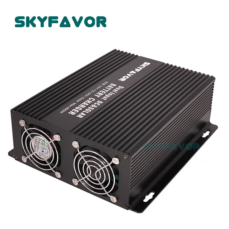 DC to DC Battery charger 12V TO 24V 25A fast RV 4WD Camper Trailer Yacht on board battery charger for lead acid lithium lifepo4