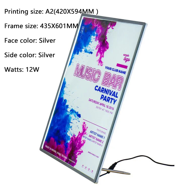 crystal lighting box crystal magnetic light box a2 tulundo