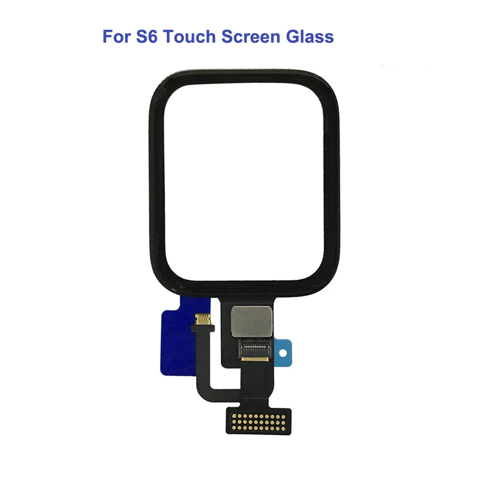10pcs Laminated OCA Touch Digitizer Glass For Apple Watch S4 S2 S5 S6 38mm 40mm 42mm 44mm LCD Touch Screen Repair Replace Parts