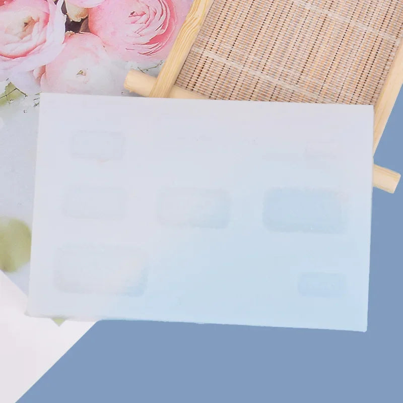 Caramel Micro Biscuit DIY Cake Mousse Fondant Silicone Mould 15096