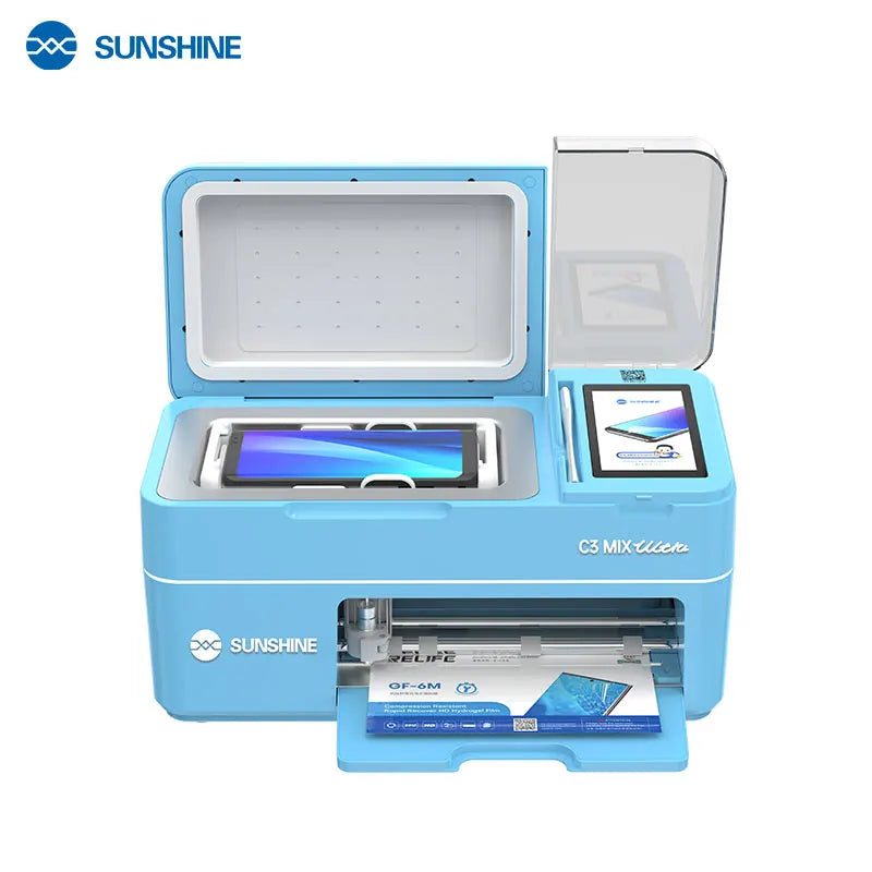 SUNSHINE C3 Mix Ultra Lntelligent Cutting & Laminating 2-in-1 Machine Auto-positioning for Film Lamination with Various Film