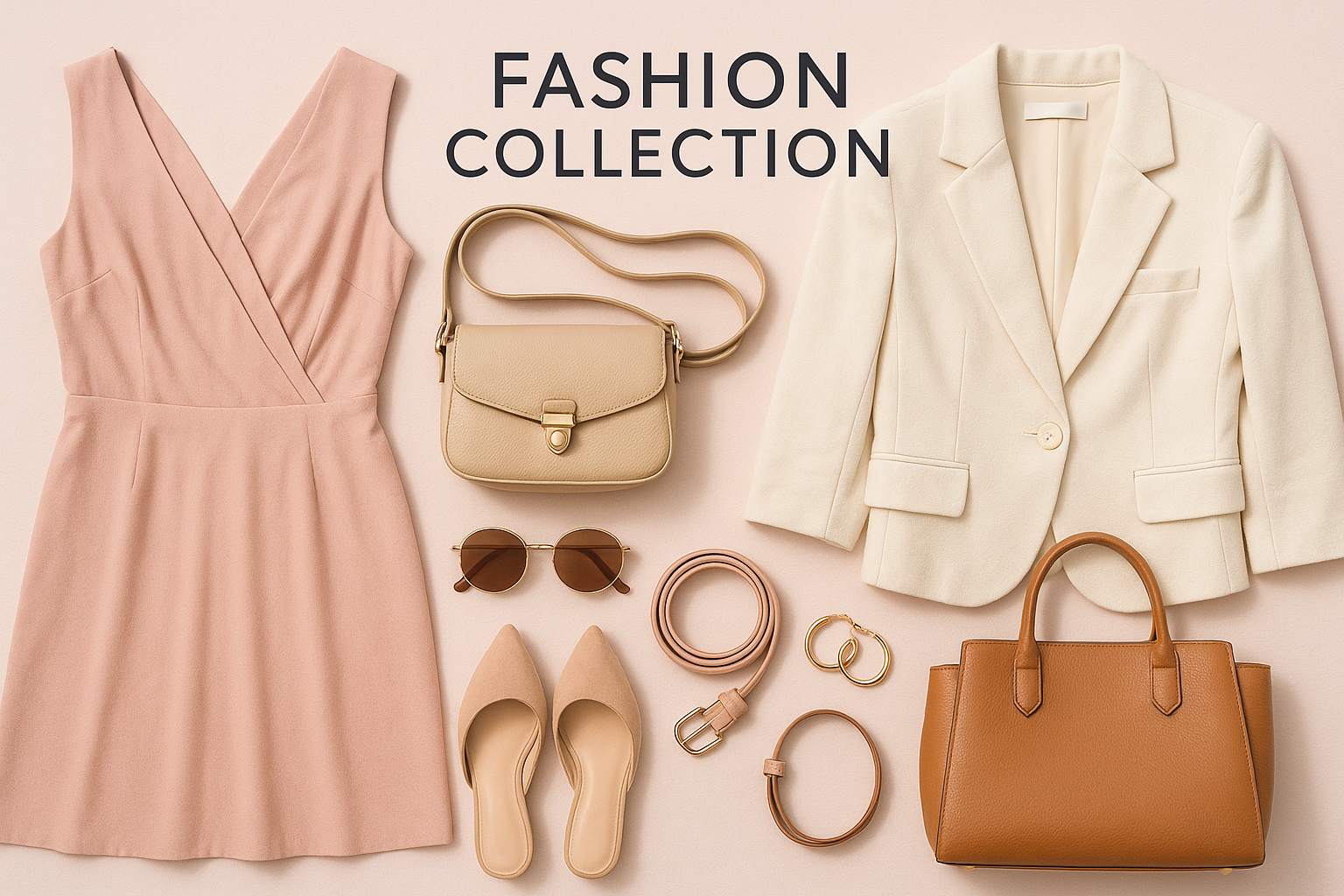 Fashion collection showcase